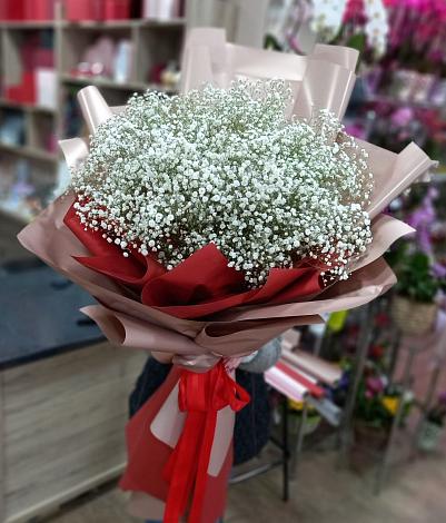 Букет цветов из: Гипсофила в Вяртсиле
